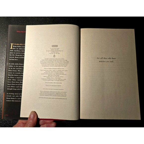 Stoker HC Lot: Dracula The UnDead 1st Edition Print Dracul + Dracula + PB Bonus - Picture 4 of 8